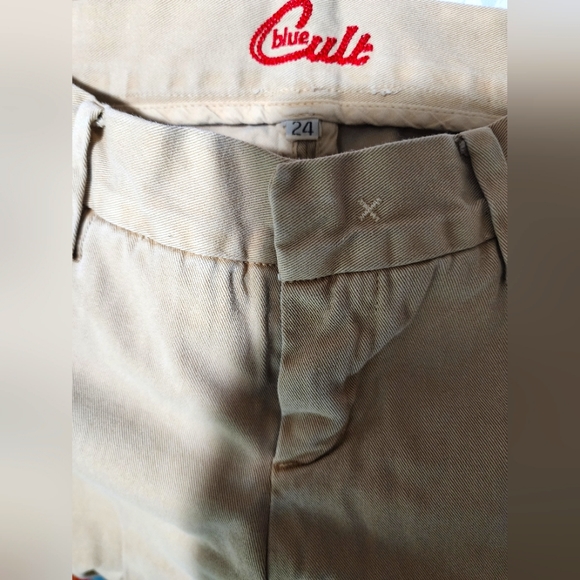 Blue Cult size 24 low rise bell Bottoms - Picture 4 of 4